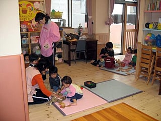 1歳児保育室